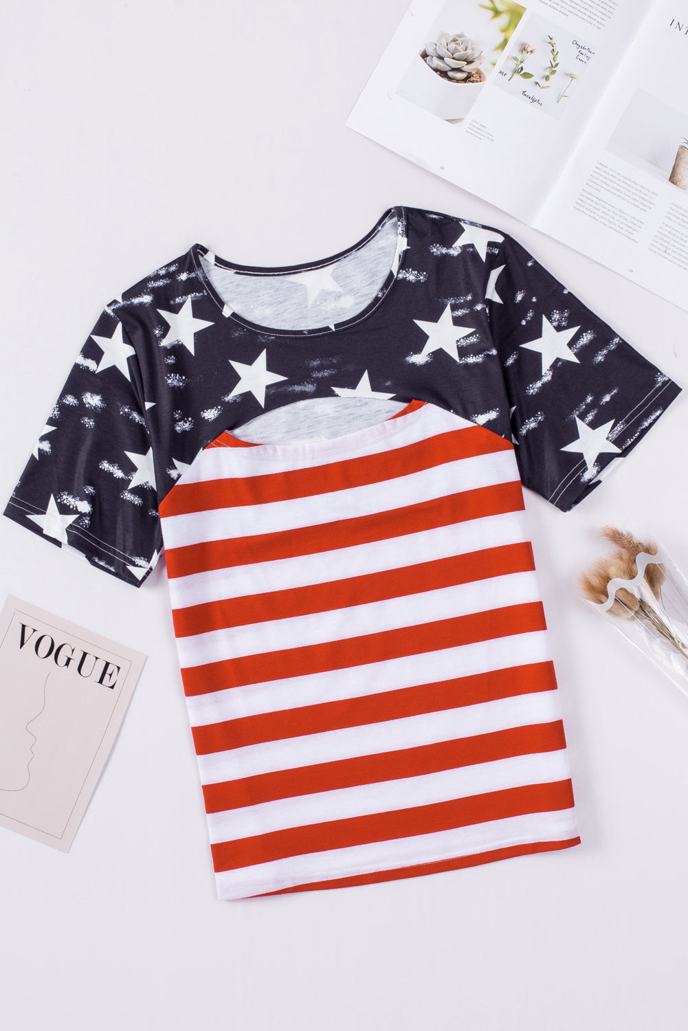 American Flag T Shirt