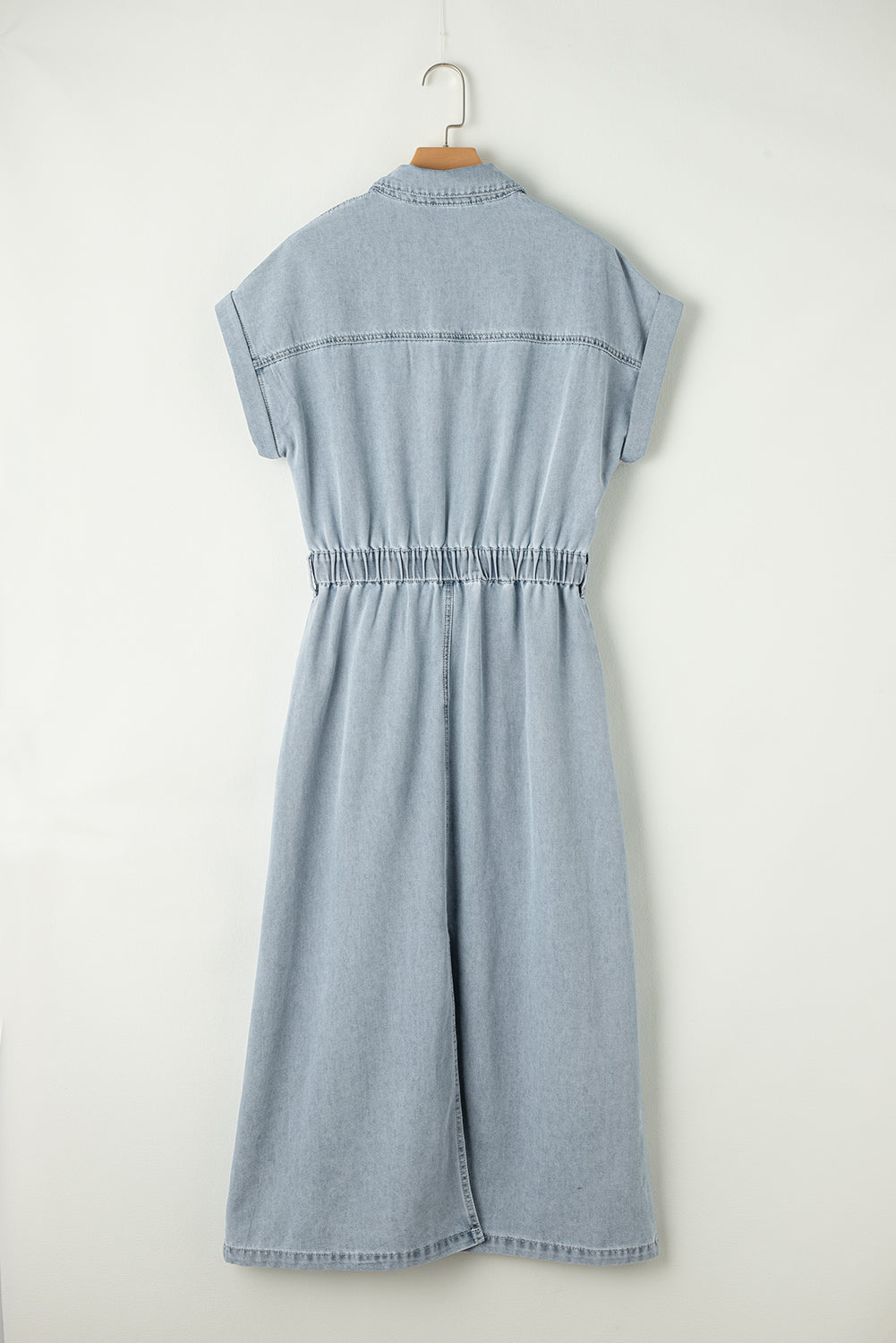 Beau Blue Denim Maxi Dress