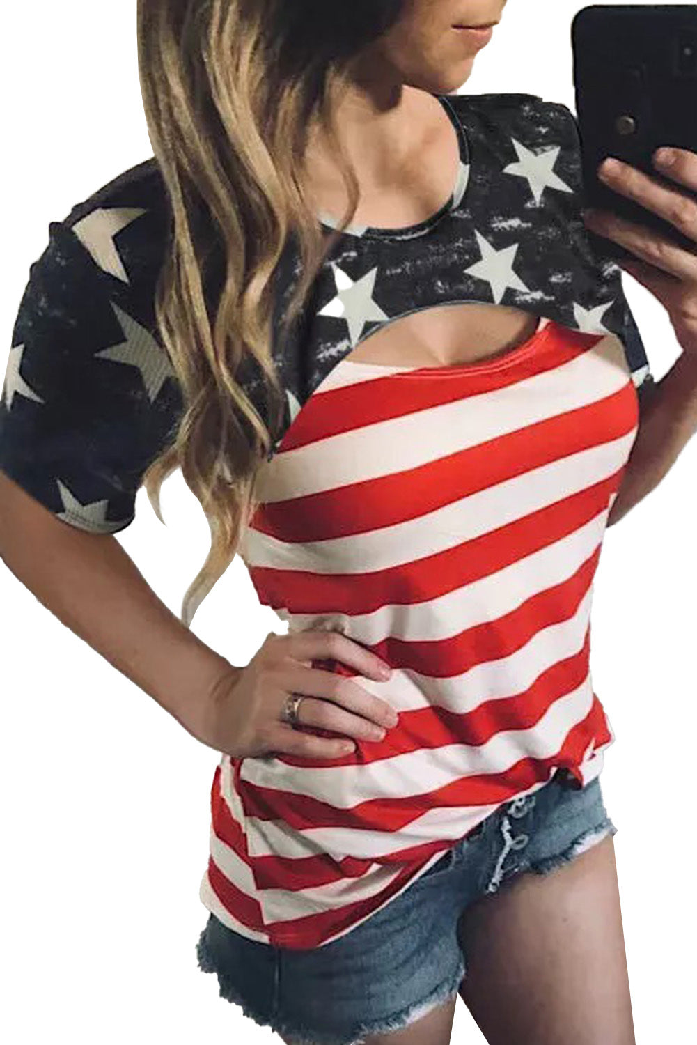 American Flag T Shirt